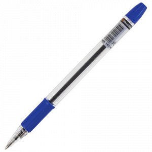Ручка шариковая BRAUBERG Samurai, корпус прозрачный, 0,7мм,