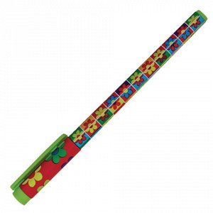 Ручка шариковая BRUNO VISCONTI FunWrite, Цветочки, узел 0,5м
