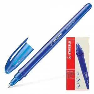 Ручка шариковая масляная STABILO Performer, корпус синий, 0,