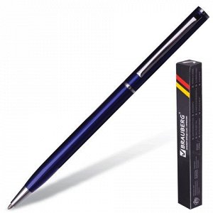 Ручка бизнес-класса шариковая BRAUBERG Delicate Blue, корпус