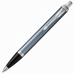 Ручка подарочная шариковая PARKER IM Core Light Blue Grey CT