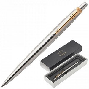 Ручка подарочная шариковая PARKER Jotter Core Stainless Stee