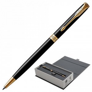 Ручка подарочная шариковая PARKER Sonnet Core Lacquer Black