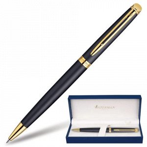 Ручка подарочная шариковая WATERMAN Hemisphere Matt Black GT