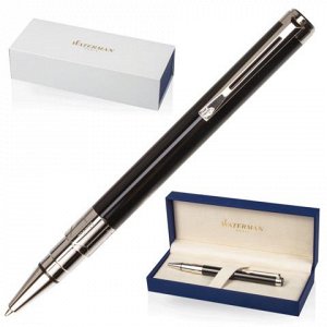 Ручка подарочная шариковая WATERMAN Perspective Black CT, че