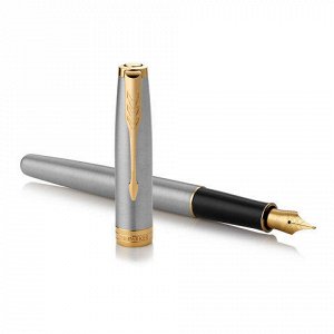 Ручка подарочная перьевая PARKER Sonnet Core Stainless Steel