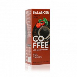 Напиток растворимый BALANCER COFFEE «Кофе с экстрактом гуараны», 10 стиков