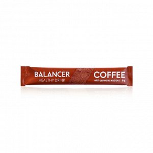 Напиток растворимый BALANCER COFFEE «Кофе с экстрактом гуараны», 10 стиков