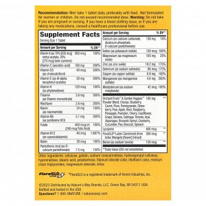 Nature&#039;s Way, Alive! полноценный поливитаминный комплекс для мужчин старше 50 лет, 50 таблеток