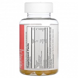 T-RQ, Жевательные мармеладки для взрослых, коллаген и мультивитамины, лимон, 60 жевательных таблеток