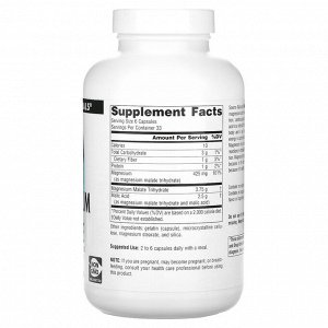 Source Naturals, малат магния, 3750 мг, 200 капсул (625 мг в 1 капсуле)