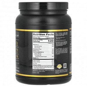 California Gold Nutrition, SPORT, изолят сывороточного протеина, без добавок, 454 г (1 фунт/16 унций)
