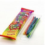 Жевательный мармелад в кислой обсыпке «CRAZY GUMMY CRAZY STICK» ассорти 20гр