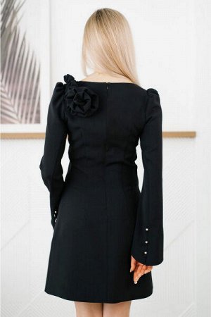 Платье  MONA STYLE FASHION&DESIGN 23033 черный