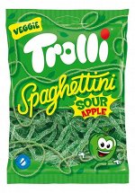 Мармелад Тролли Спагетти со вкусом кислого яблока Trolli 100 гр