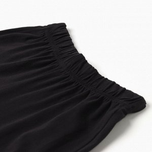 Пижама женская (футболка и брюки) KAFTAN "Жемчуг", черный
