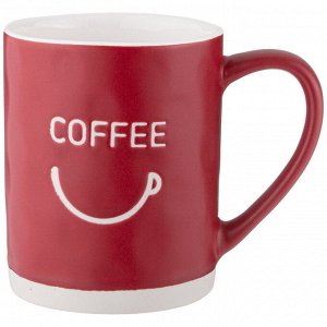 КРУЖКА ""COFFEE"" 520 МЛ КРАСНАЯ