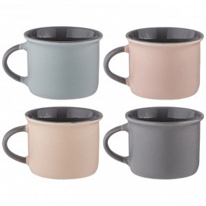 НАБОР КРУЖЕК ИЗ 4 ШТ ""COFFEE"" 160 МЛ