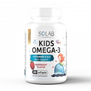 Комплекс детский с Омега-3 с витаминами Е и Д / Omega-3 Kids + Vitamins D & E