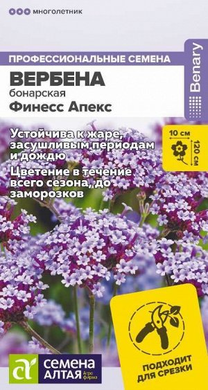 Цветы Вербена Финесс Апекс бонарская/Сем Алт/цп 5 шт. НОВИНКА