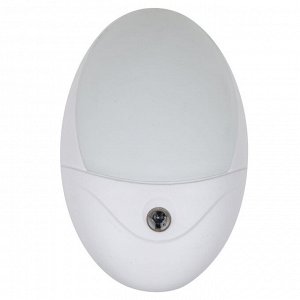 Volpe Светильник - ночник с датчиком освещенности (день-ночь), белый, DTL-317 Овал/White/Sensor