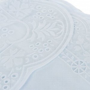 Скатерть 137х183 см, Лейс, белая, LP-0907U