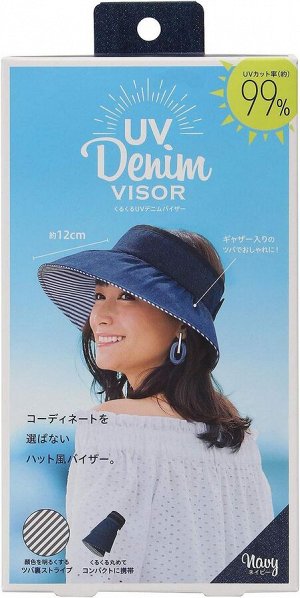 GOGIT UV Denim Visor - стильный джинсовый козырек с УФ защитой