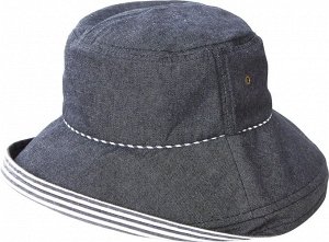 GOGIT UV Fluffy Denim Hat - шляпка с УФ защитой в сером оттенке