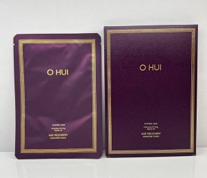 O HUI OHUI AGE RECOVERY essential mask wrinkle care intensive firming tightly lift Интенсивная антвозрастная маска с функцией разглаживания морщин 27 гр