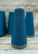 Пряжа для вязания 25 гр, Silk 100% шелк 6000м/100г Regata (цвет морской волны)
