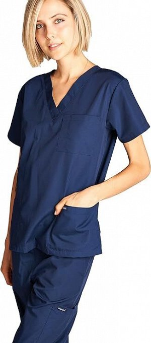 Dagacci Scrubs Medical Uniform Unisex - униформа для медперсонала в темно-синем оттенке