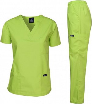 Dagacci Scrubs Medical Uniform Unisex - униформа для медперсонала в цвете авокадо