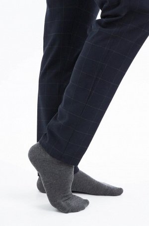 Высокие классические носки в размере: 27-29 (41-43), цвет антрацит