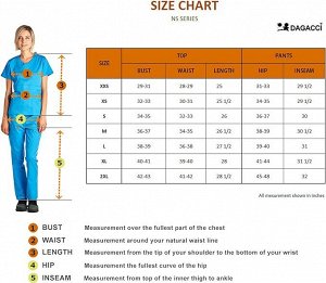 Dagacci Medical Uniform Shirt Women's - женская униформа для медперсонала, приталенная, в лавандовом цвете