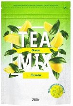 Напиток чайный Tea Мix Лимон зеленый 200гр м/у