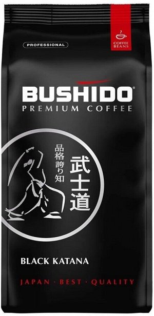 Кофе Bushido Black Katana зерно 1000гр