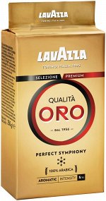 Кофе Лавацца Оро 250гр. мол. вак/уп