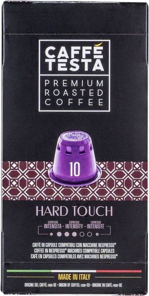 Кофе Caffe Testa в капсулах Hard Touch 10 шт