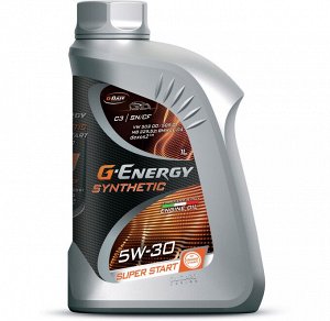 Масло моторное синтетическое G-Energy Synthetic Super Start 5W-30, ACEA C2; C3, API SP, 1Л