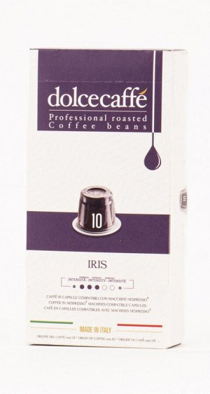 Кофе в капсулах DOLCECAFFE Iris 10шт