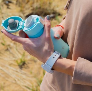 Термокружка Zojirushi SM-SF36-AM 360мл голубая