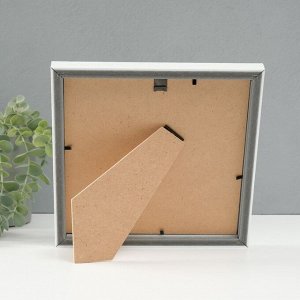 MIRAM Фоторамка пластик Gallery 20х20 см, 641861 белый (пластиковый экран)