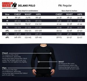 Футболка-поло Gorilla Wear "Delano" GW-90551 черный