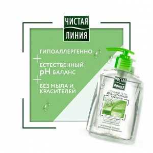 ЧИСТАЯ ЛИНИЯ Гель для Интимной гигиены 250 мл ЧЛ