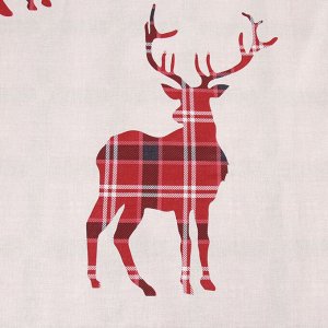Постельное бельё "Этель" Scottish deer дуэт 143х215 см 2 шт,220х240 см,70х70 см 2 шт,поплин 125 г/м2