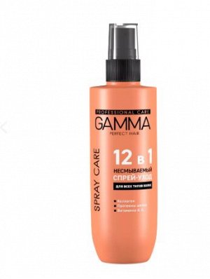 Несмываемый спрей-уход GAMMA Perfect Hair 12 в 1