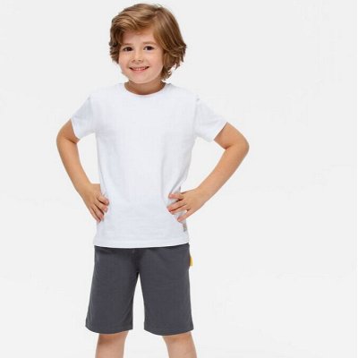 KOGAN*KIDS белые футболки для физкультуры