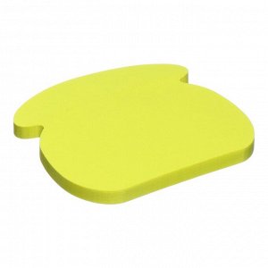Блок с липким краем бумажный 70х70мм, ErichKrause "Phone Neon", 50 листов, желтый