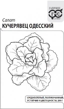 Зелень Салат Кучерявец Одесский 0,5 гр