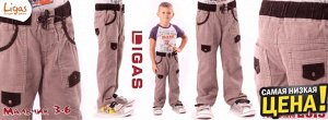 Брюки для мальчика,LIGAS модель 1130 (velvet)